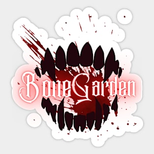 Bone Garden Logo Sticker